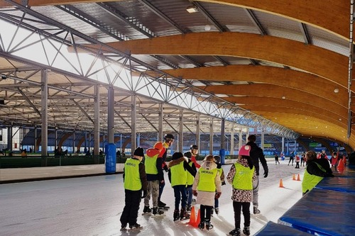 Foto bij Schoolschaatsen 2024